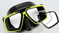 Dive Masks Technisub Look/Look HD optical glasses full glass negative correction