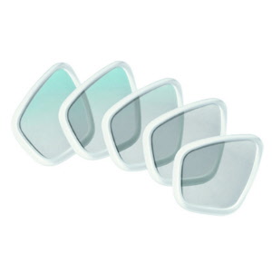 Scubapro Zoom Evo optische Tauchmasken Gläser Bifocal Presbyopia Leselinse im unteren Teil des Glases