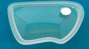 Cressi Masques de verre en verre optique massif, moins de correction