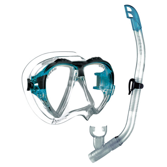 Cressi Dive Mask Snorkel Set Matrix Vip