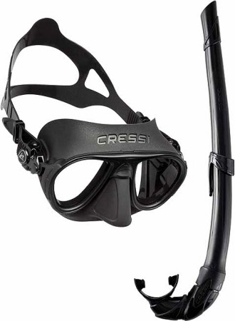 Cressi masque de plongée Calibro et snorkel corsica Snorkelset 