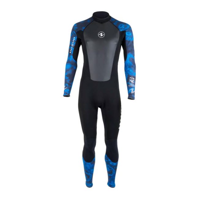 Aqua Lung wetsuit Hydroflex FS Man 3mm Camo blue