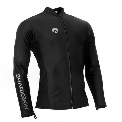 Sharkskin Chillproof manches longues zip avant hommes