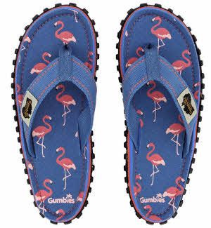 Gumbies Flamingo Australia Flip Flop Beach Shoes