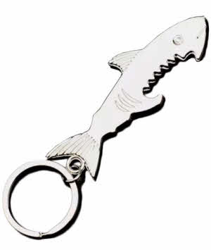 Porte-clés décapsuleur Shark