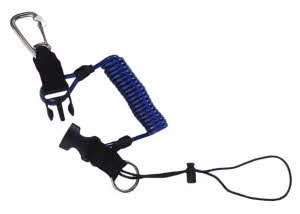 Câble Inox spirale avec mousqueton